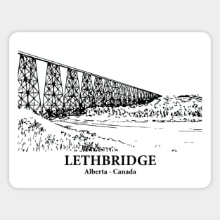 Lethbridge - Alberta Magnet